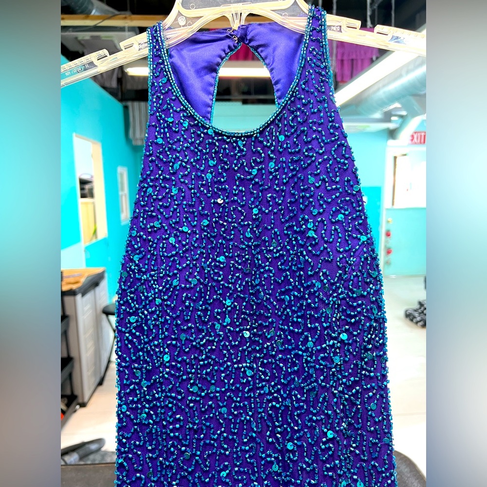 Vintage beaded formal gown